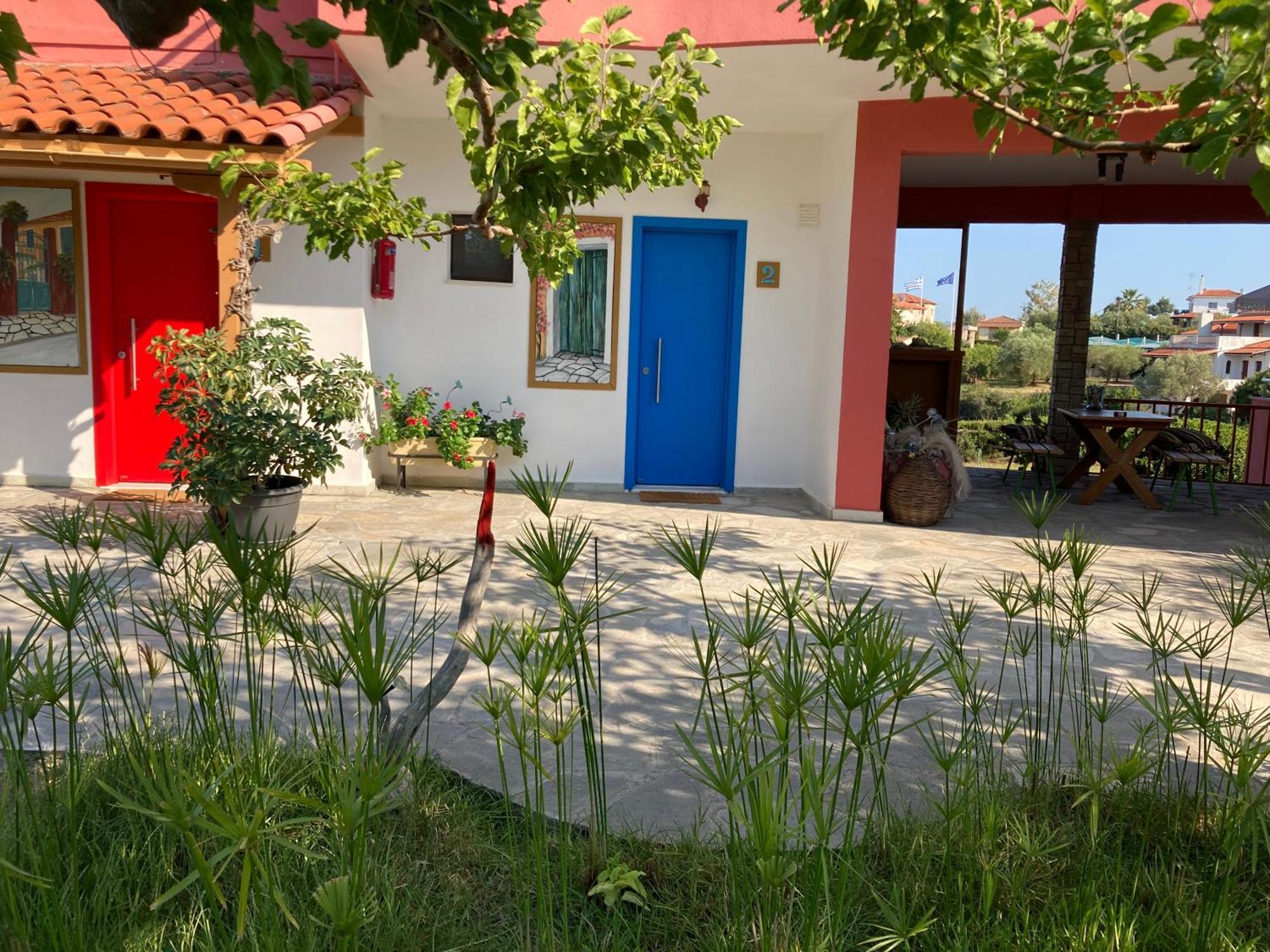 شقة Marianna Sea View Afitos المظهر الخارجي الصورة