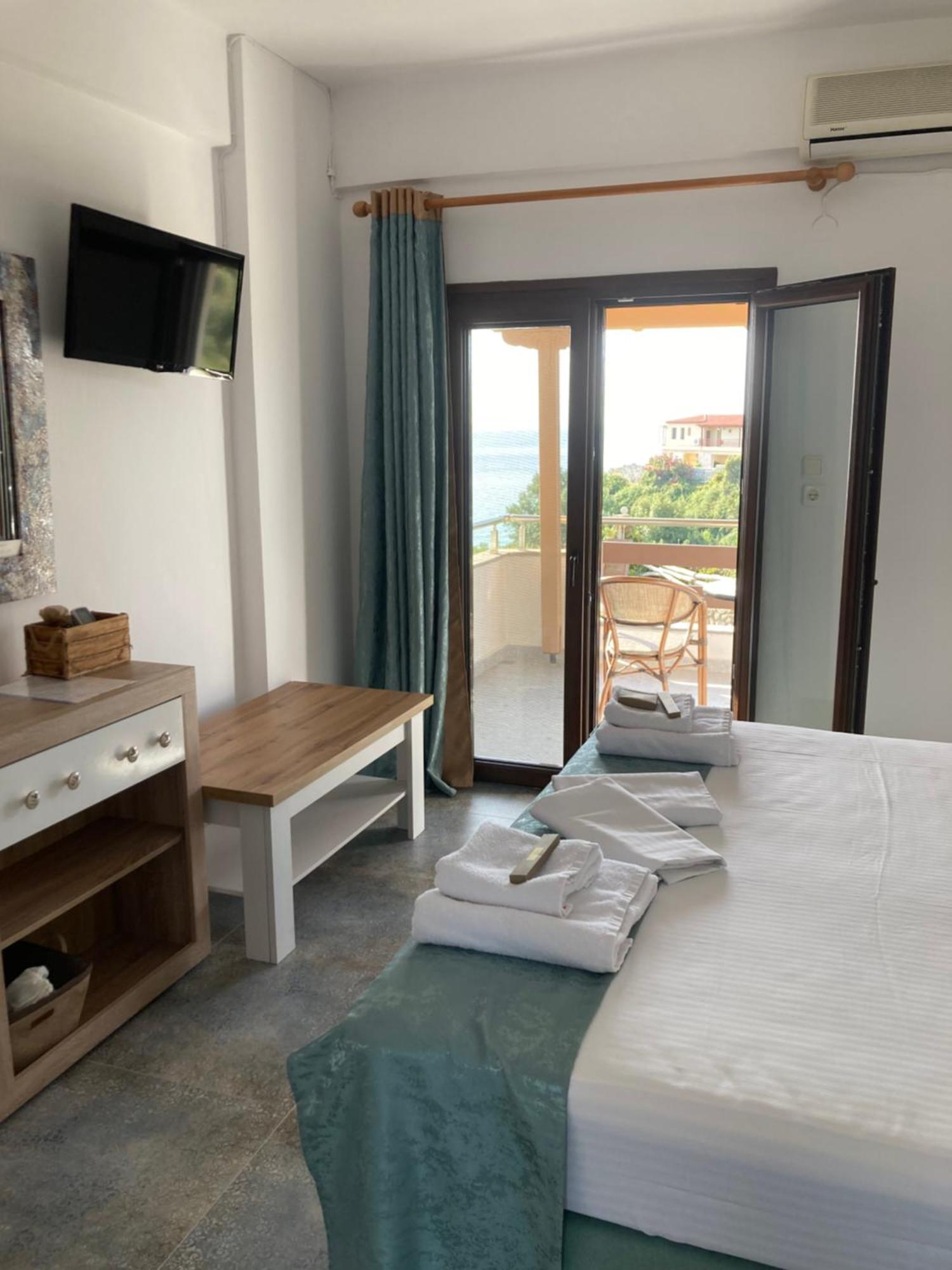 شقة Marianna Sea View Afitos المظهر الخارجي الصورة