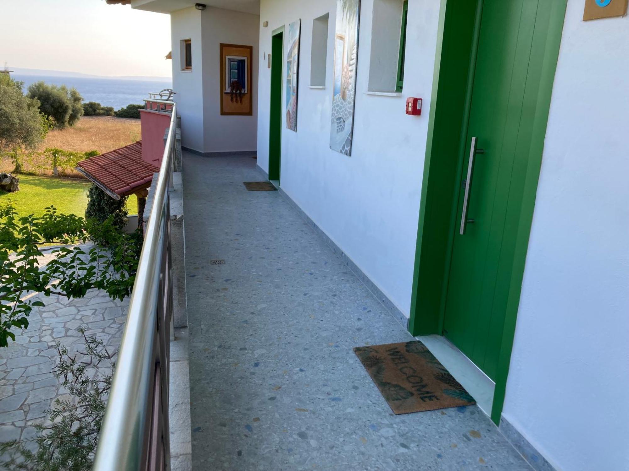 شقة Marianna Sea View Afitos المظهر الخارجي الصورة